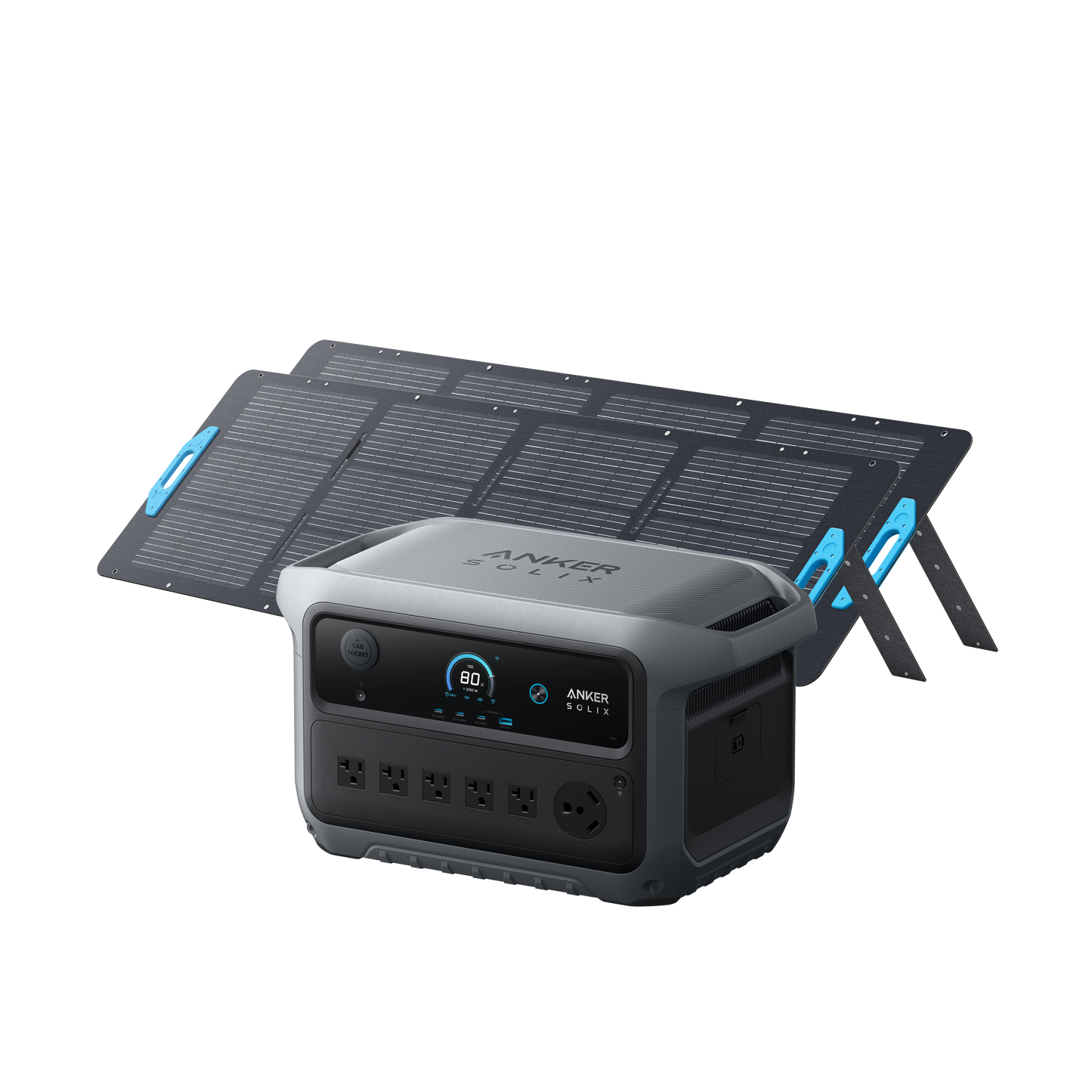 Anker SOLIX C2000 Gen 2 + 2× 200W Solar Panel