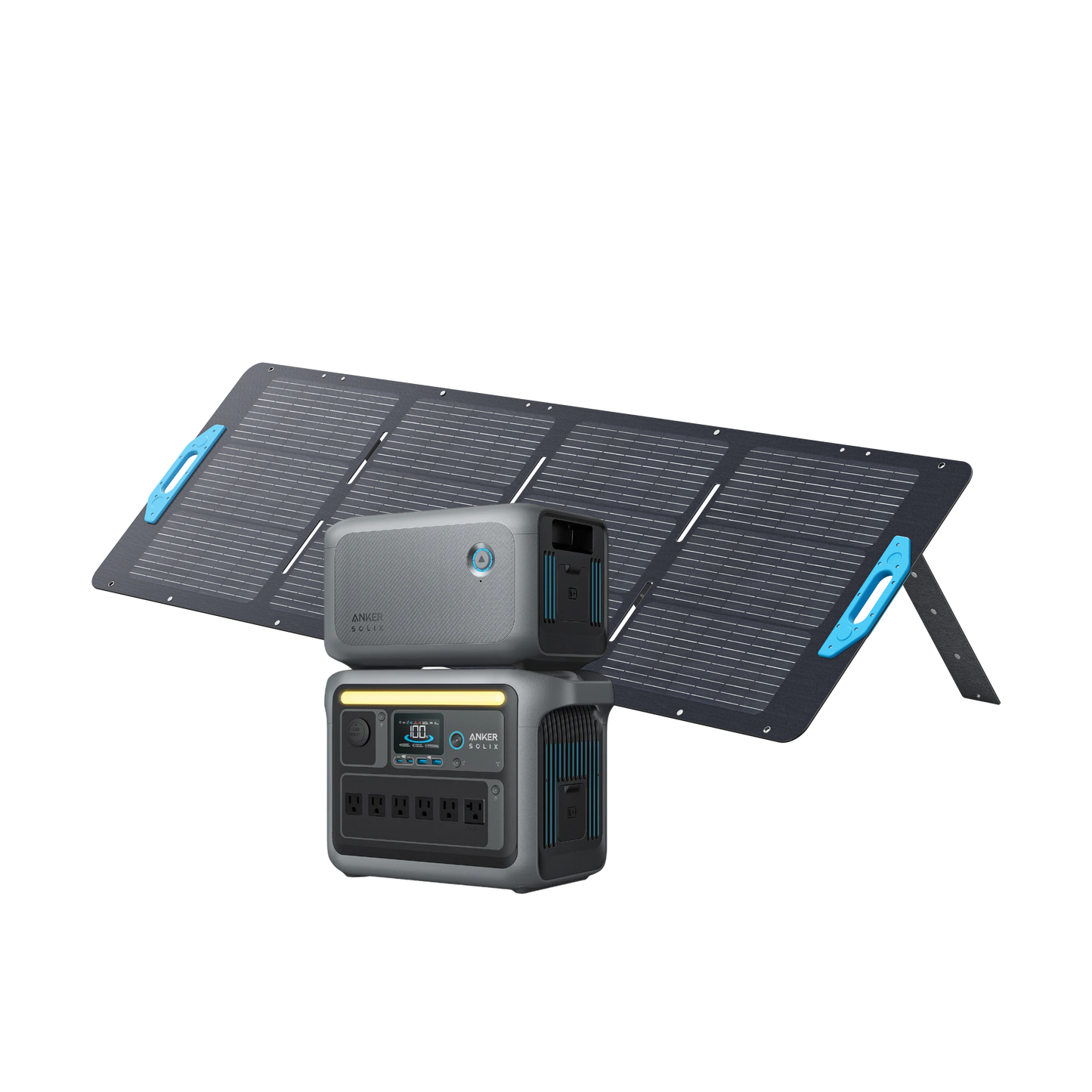 Anker SOLIX C1000 + Expansion Battery + 200W Solar Panel