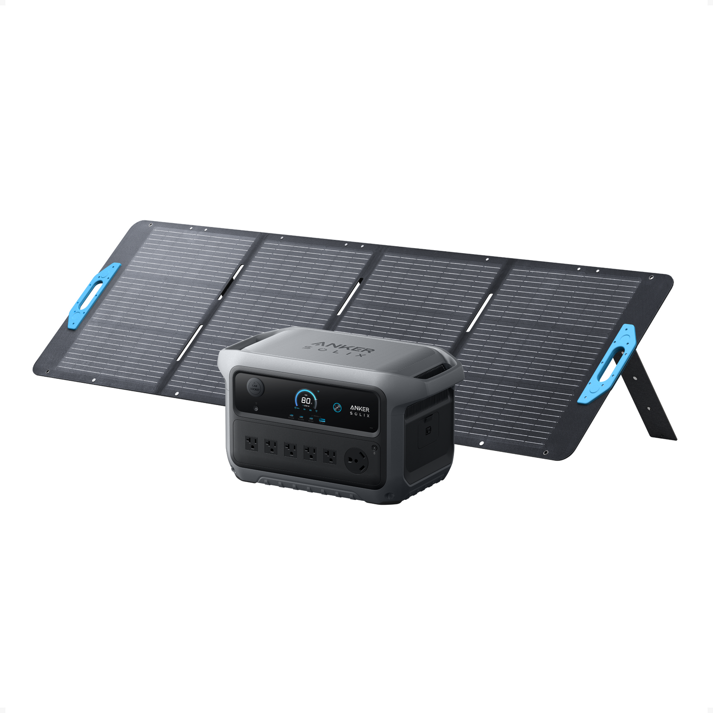 Anker SOLIX C2000 Gen2 Portable Power Station with 200W Solar Panel(oso)