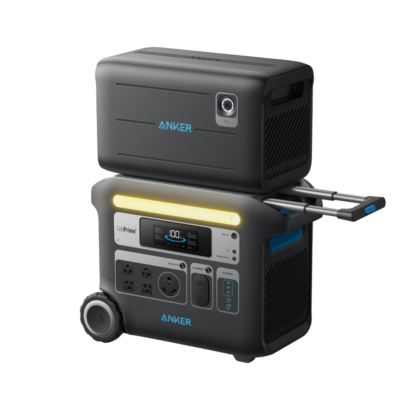 Anker SOLIX F2000 + BP2600 Expansion Battery - 4608Wh | 2400W