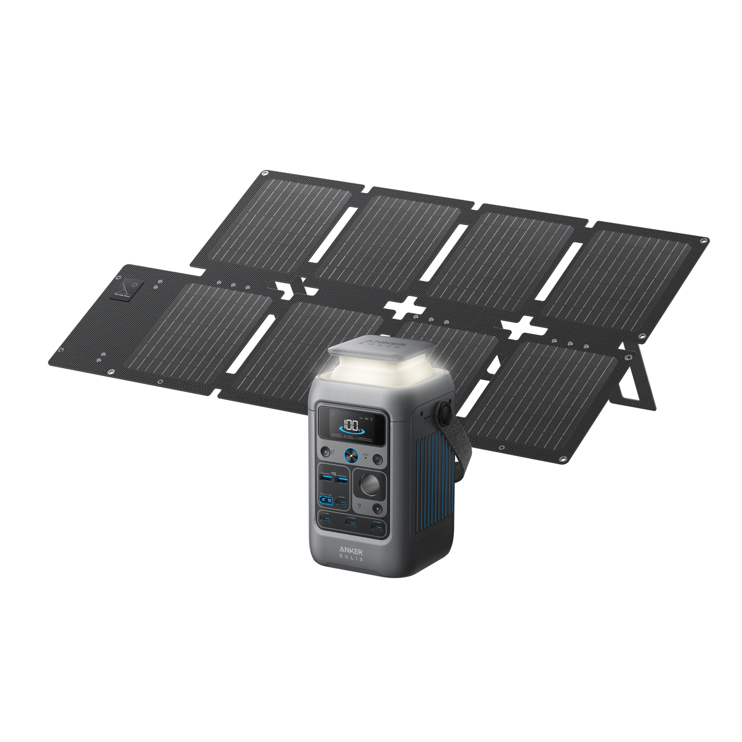 Anker SOLIX C300 DC Solar Generator + 60W Solar Panel (oso)
