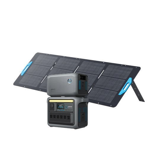Anker SOLIX C1000 + Expansion Battery + 200W Solar Panel