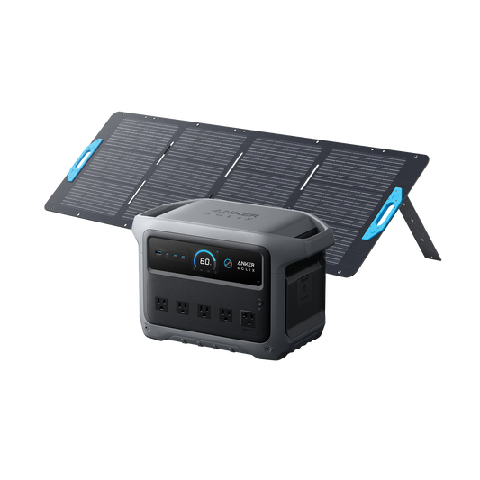 Anker SOLIX C1000 Gen 2 Portable Power Station with 200W Solar Panel