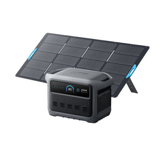Anker SOLIX C1000 Gen 2 Portable Power Station with 400W Solar Panel