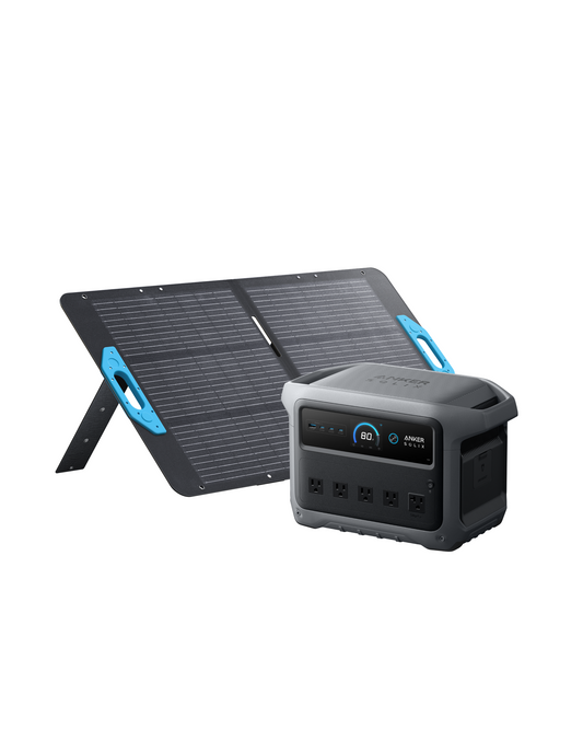 Anker SOLIX C1000 Gen 2 Portable Power Station with 100W Solar Panel (oso)