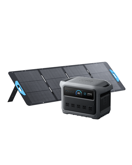 Anker SOLIX C1000 Gen 2 Portable Power Station with 200W Solar Panel (oso)
