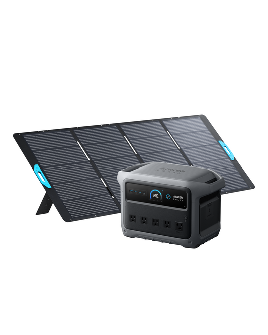 Anker SOLIX C1000 Gen 2 Portable Power Station with 400W Solar Panel (oso)