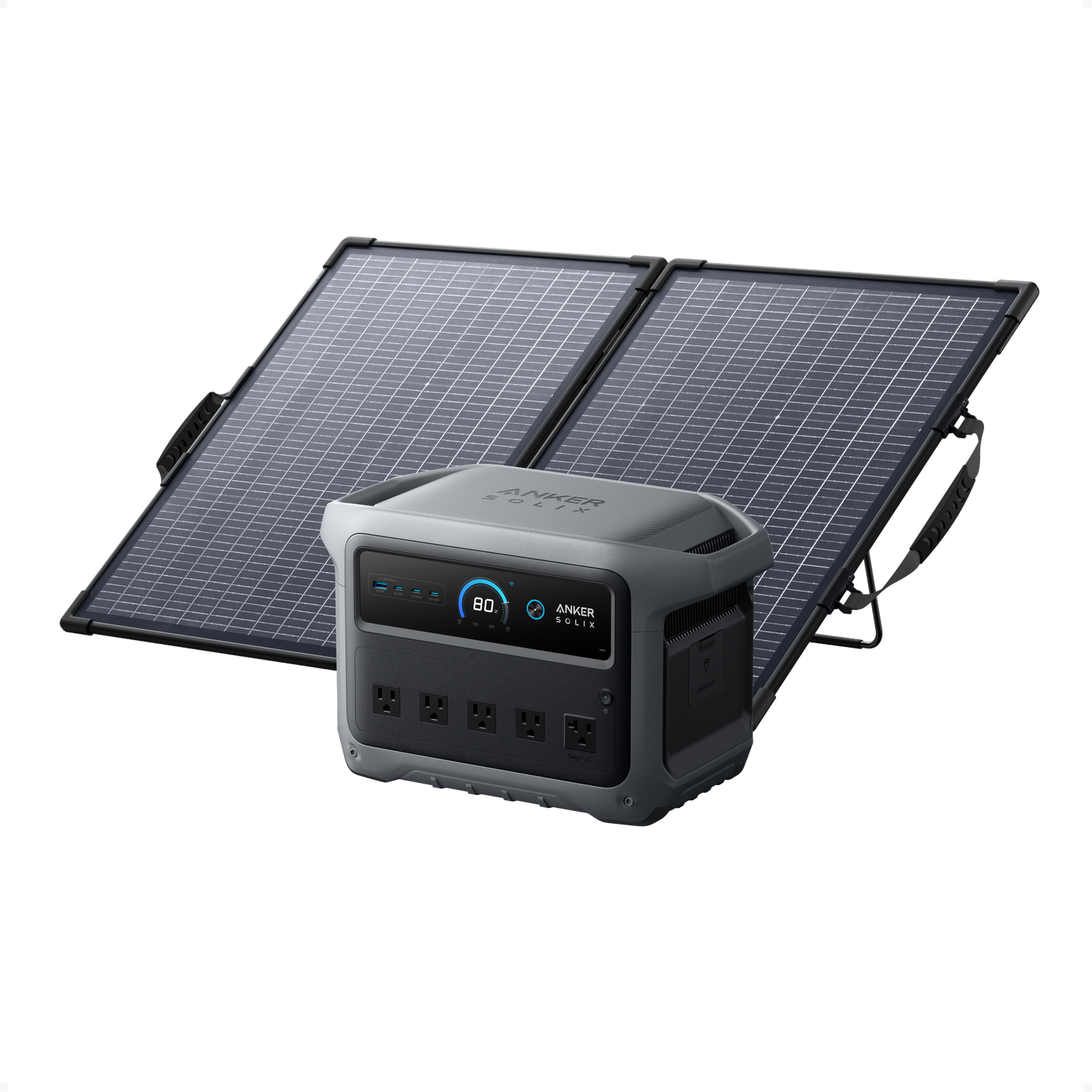 Station d'alimentation portable Anker SOLIX C1000 Gen 2 avec panneau solaire 100 W