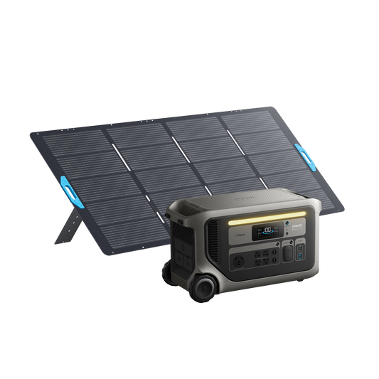Anker SOLIX F3000 + 400W Portable Solar Panel