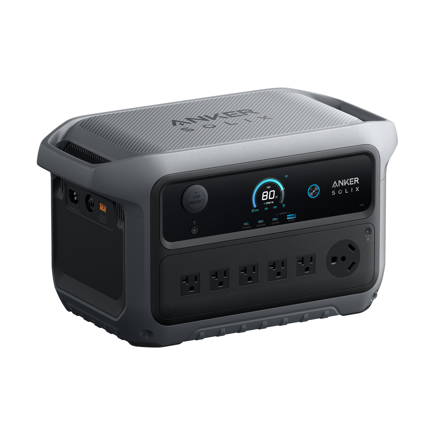 Anker SOLIX C2000 Gen2 Portable Power Station - 2048Wh | 2400W