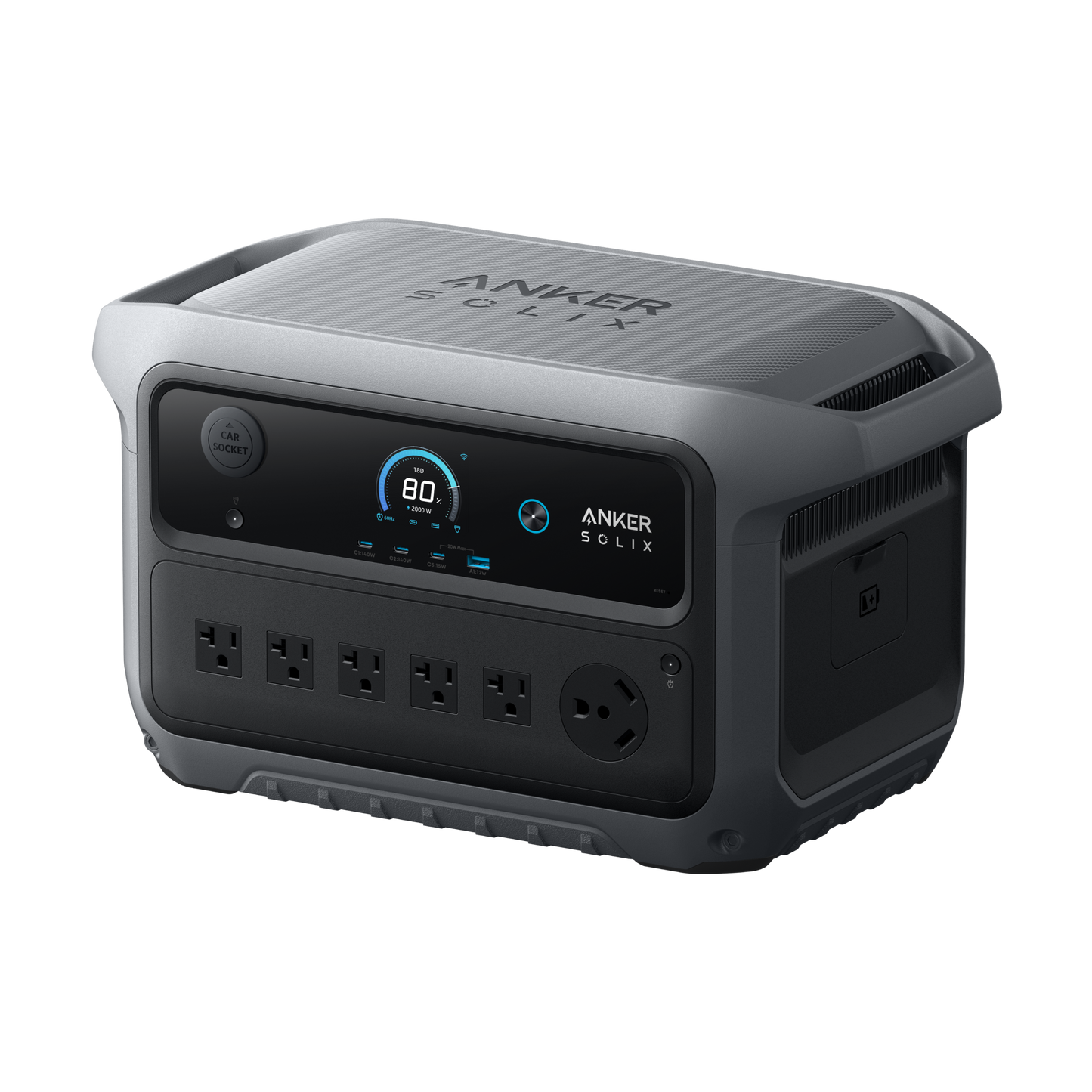 Anker SOLIX C2000 Gen2 Portable Power Station - 2048Wh | 2400W