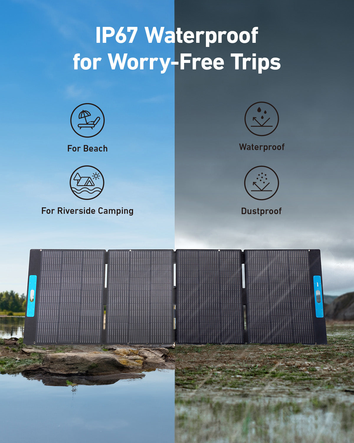 Panneau solaire portable Anker SOLIX PS400 (400 W)