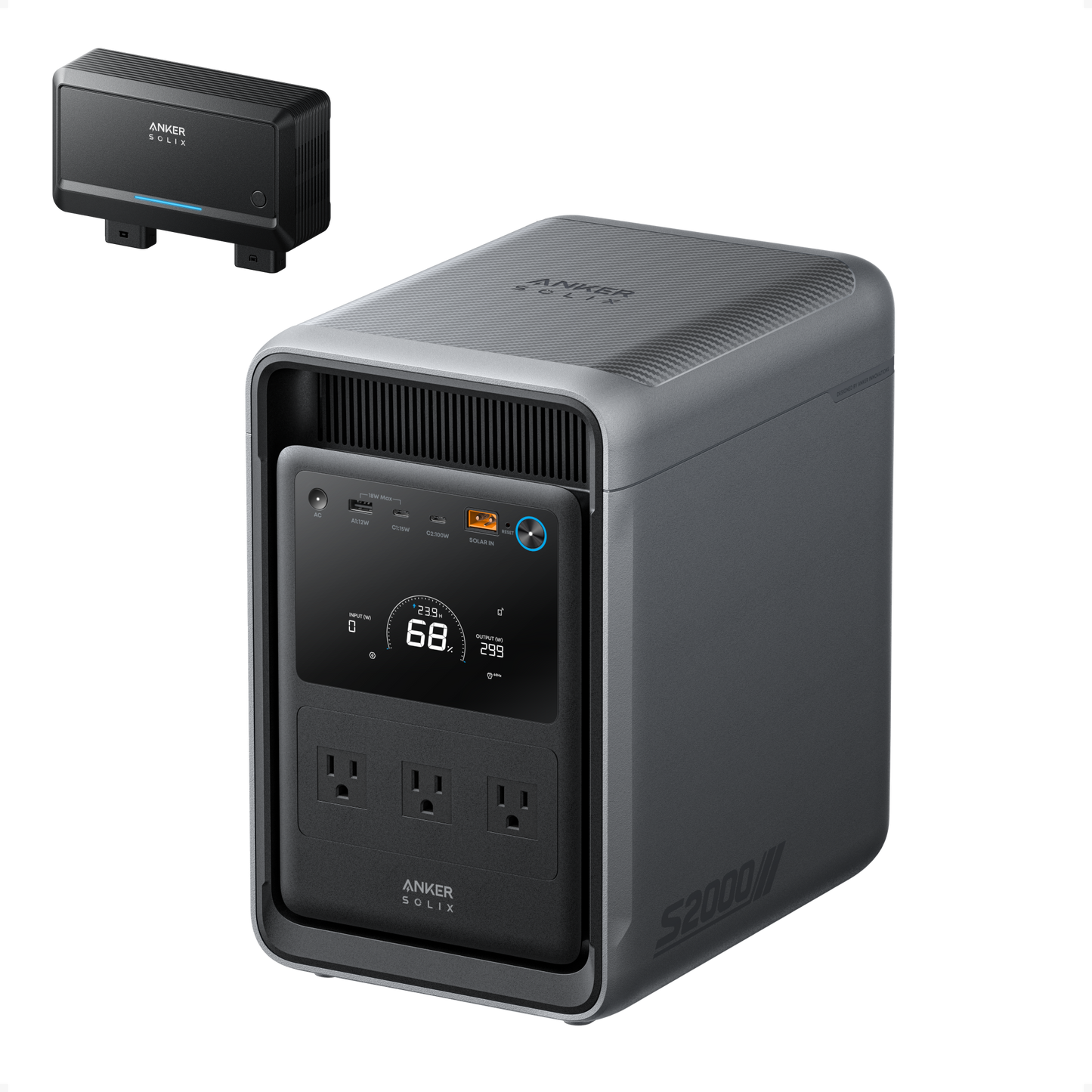 Anker SOLIX S2000 + Alternator Charger