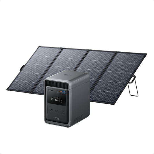 Anker SOLIX S2000 + PS400 Bifacial Portable Solar Panel