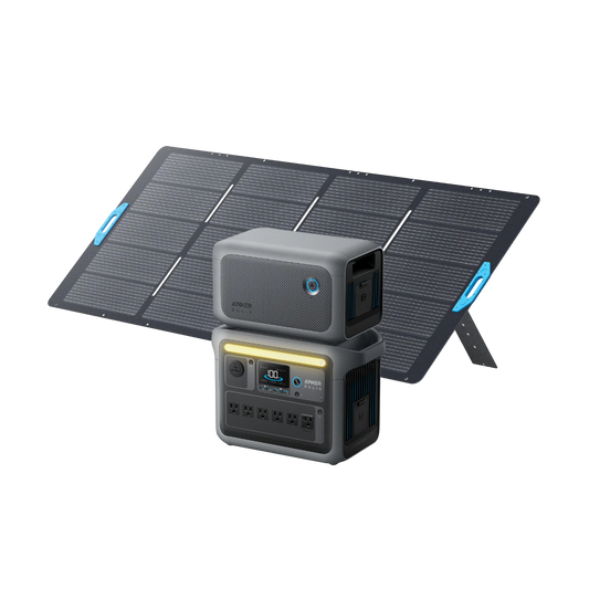 Anker SOLIX C1000 + Expansion Battery + 200W Solar Panel