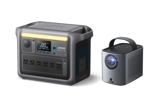 Anker SOLIX C1000 Portable Power Station + Nebula Mars 3 Air