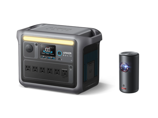 Anker SOLIX C1000 Portable Power Station + Nebula Capsule 3 Laser