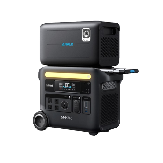 Anker SOLIX F2600 + BP2000 Expansion Battery - 4608Wh | 2400W